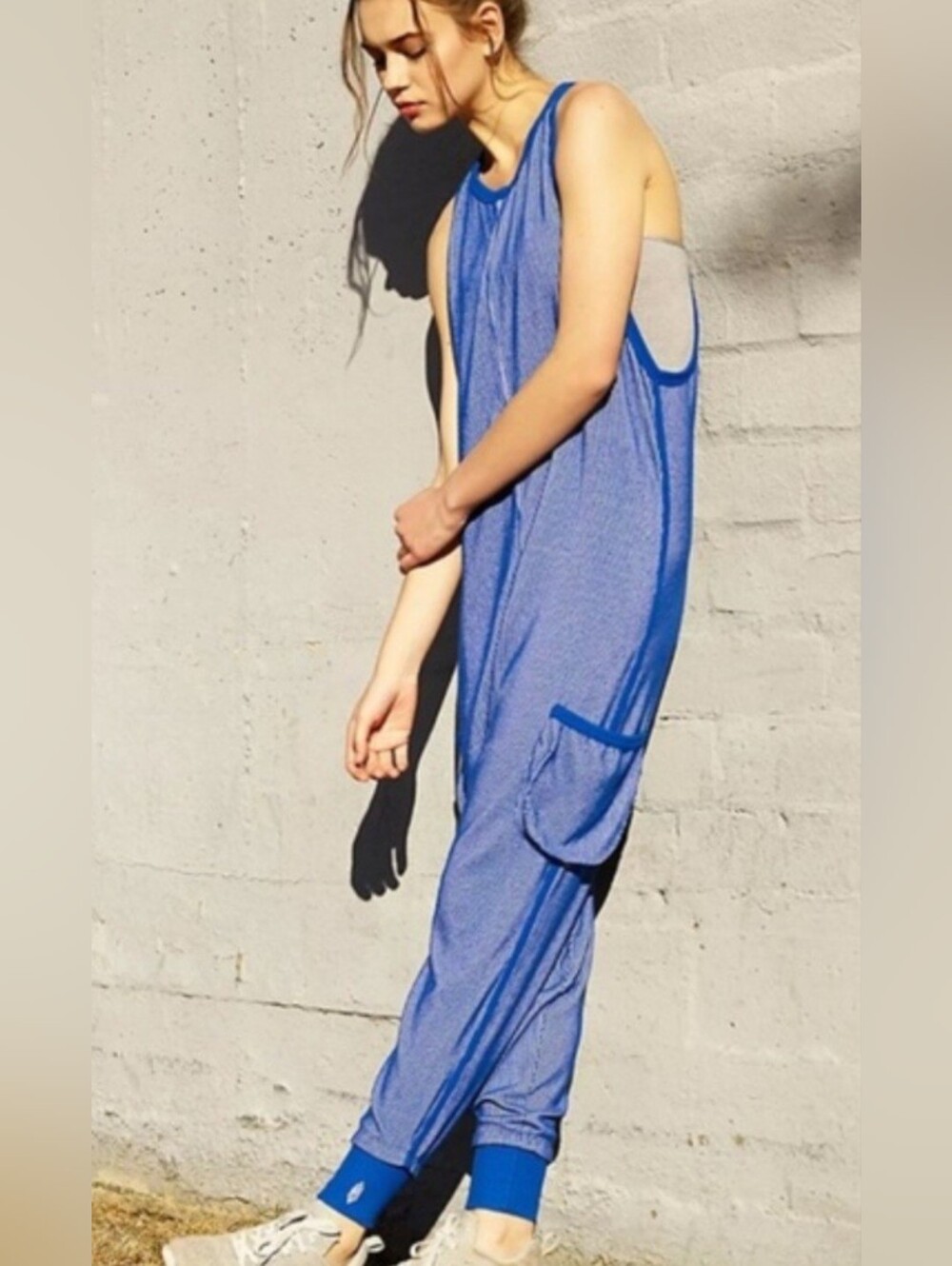 ​Free People FP Movement Ace Onesie Jumpsuit Blue Size XS